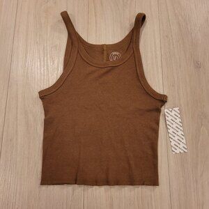 NWT URBAN OUTFITTERS | Ribbed Crop Tank Top | Sz. S